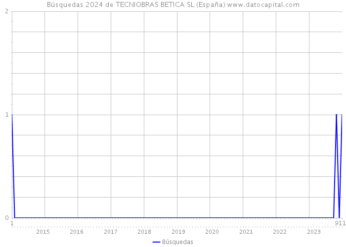 Búsquedas 2024 de TECNIOBRAS BETICA SL (España) 