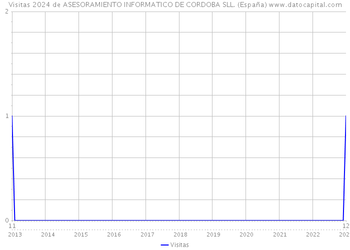Visitas 2024 de ASESORAMIENTO INFORMATICO DE CORDOBA SLL. (España) 