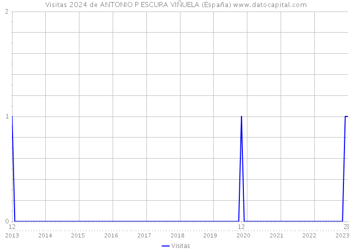 Visitas 2024 de ANTONIO P ESCURA VIÑUELA (España) 
