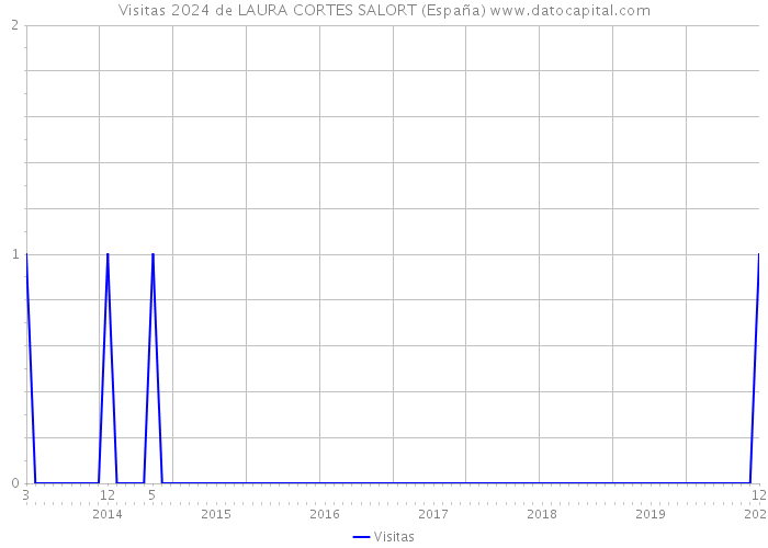 Visitas 2024 de LAURA CORTES SALORT (España) 