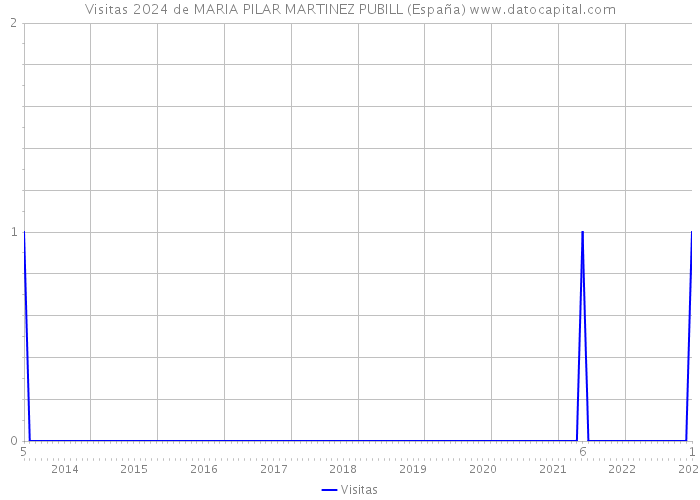 Visitas 2024 de MARIA PILAR MARTINEZ PUBILL (España) 