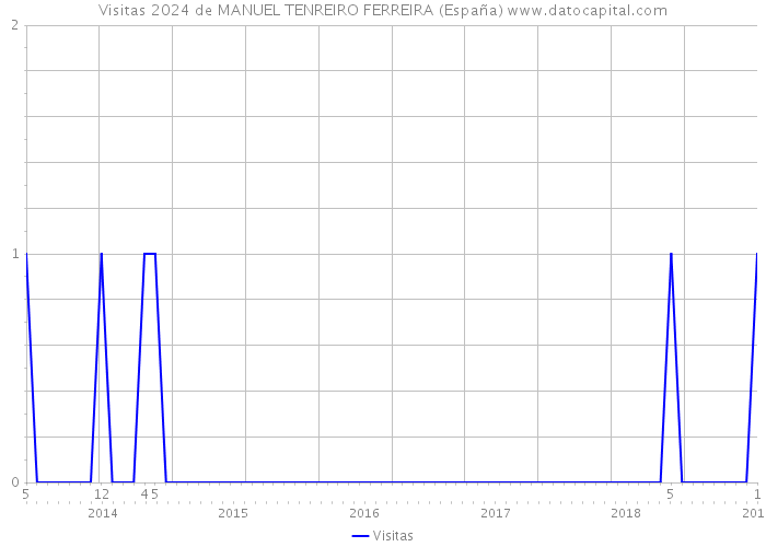 Visitas 2024 de MANUEL TENREIRO FERREIRA (España) 
