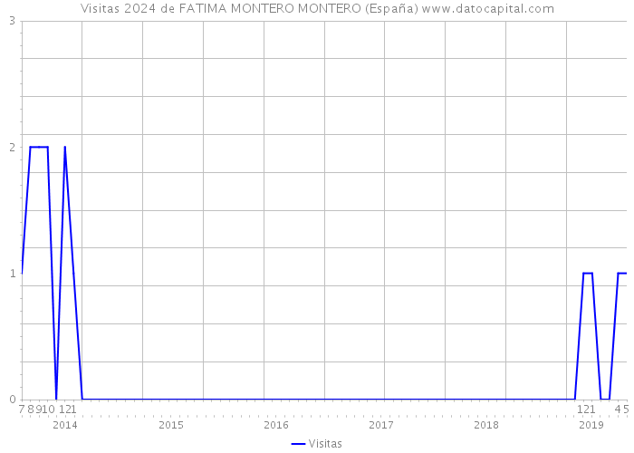 Visitas 2024 de FATIMA MONTERO MONTERO (España) 