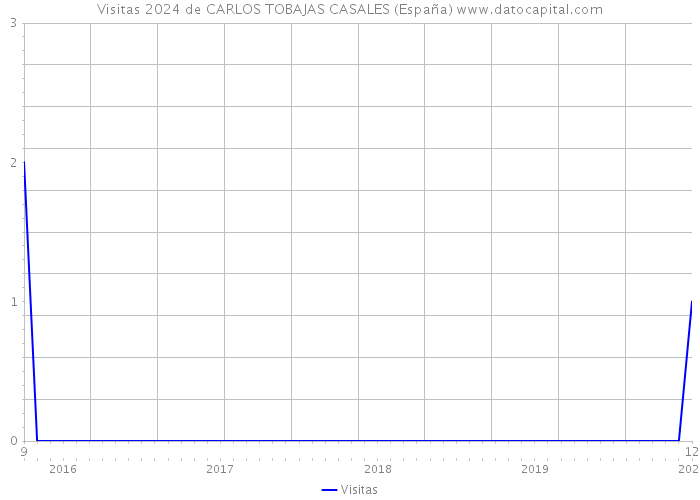 Visitas 2024 de CARLOS TOBAJAS CASALES (España) 