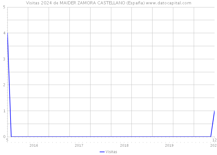 Visitas 2024 de MAIDER ZAMORA CASTELLANO (España) 