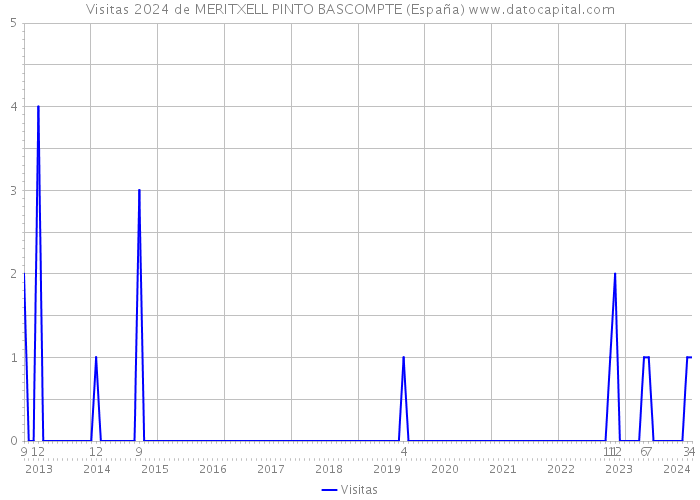 Visitas 2024 de MERITXELL PINTO BASCOMPTE (España) 