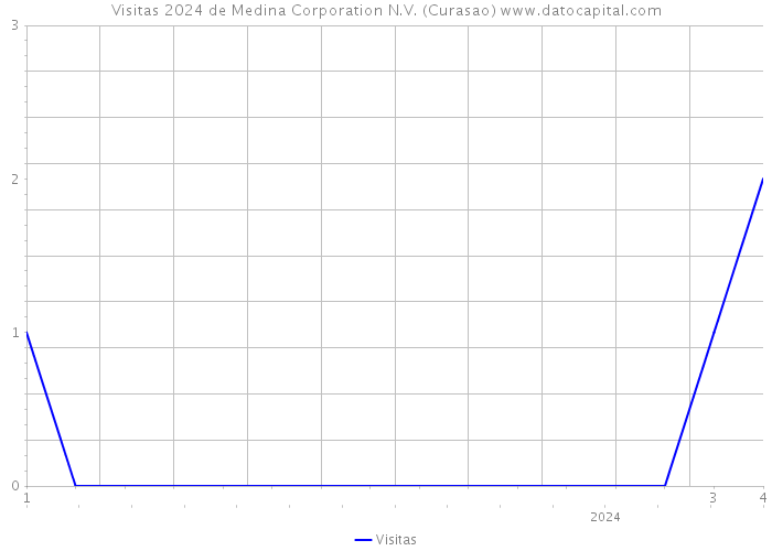Visitas 2024 de Medina Corporation N.V. (Curasao) 