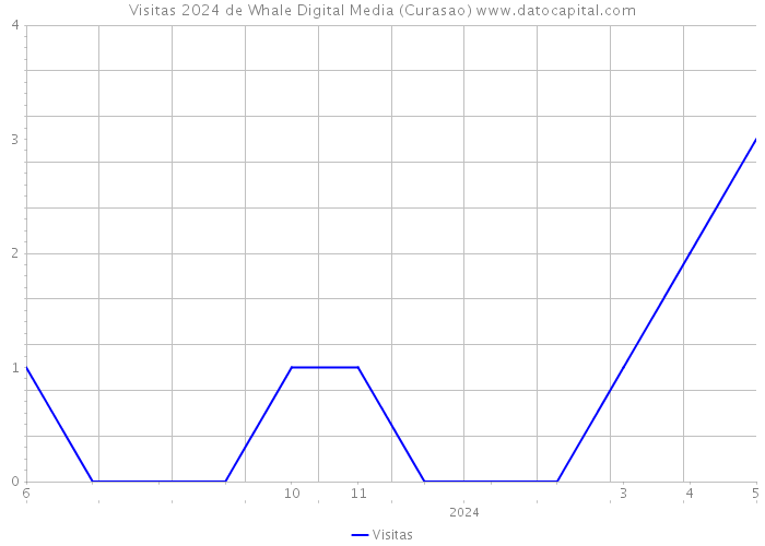 Visitas 2024 de Whale Digital Media (Curasao) 