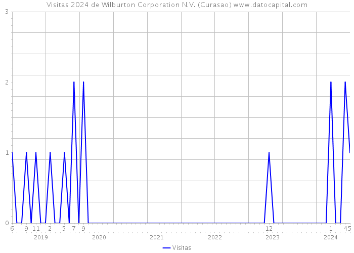 Visitas 2024 de Wilburton Corporation N.V. (Curasao) 