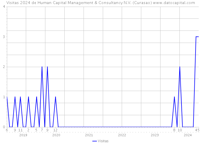 Visitas 2024 de Human Capital Management & Consultancy N.V. (Curasao) 