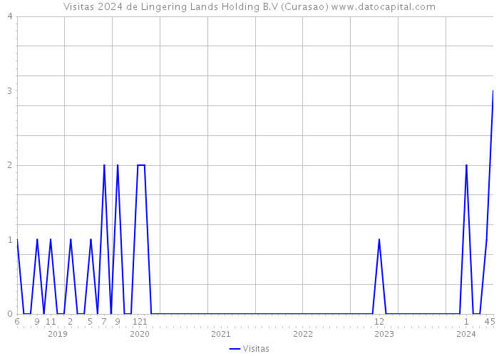 Visitas 2024 de Lingering Lands Holding B.V (Curasao) 