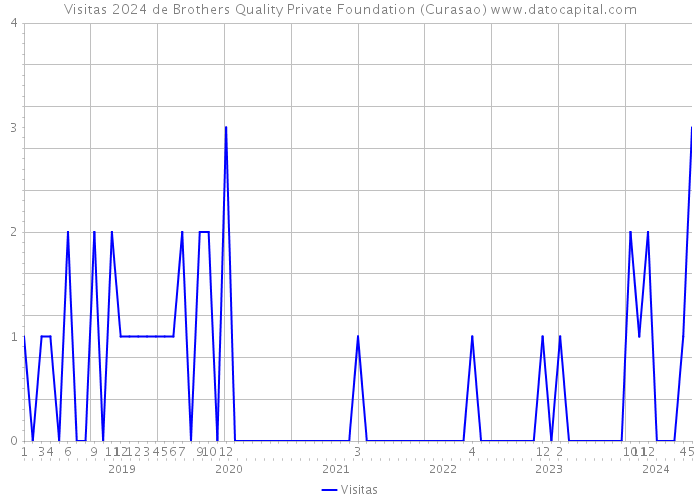 Visitas 2024 de Brothers Quality Private Foundation (Curasao) 