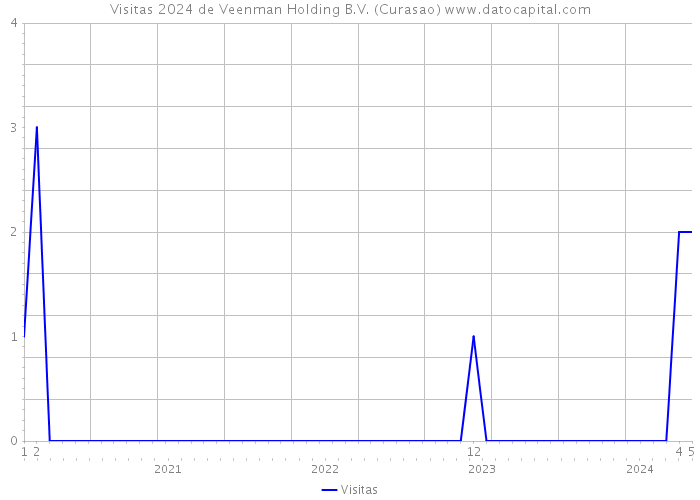 Visitas 2024 de Veenman Holding B.V. (Curasao) 