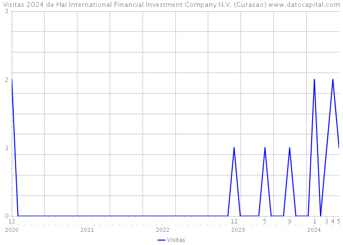 Visitas 2024 de Hai International Financial Investment Company N.V. (Curasao) 