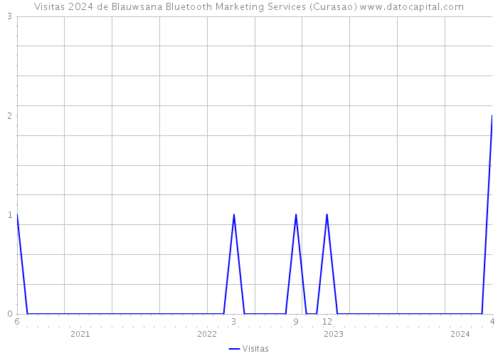 Visitas 2024 de Blauwsana Bluetooth Marketing Services (Curasao) 