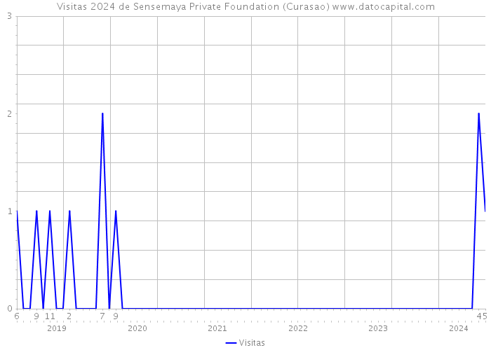 Visitas 2024 de Sensemaya Private Foundation (Curasao) 