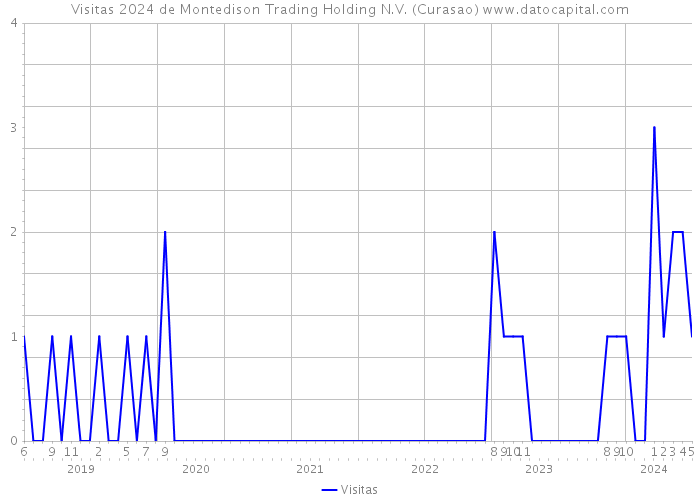 Visitas 2024 de Montedison Trading Holding N.V. (Curasao) 